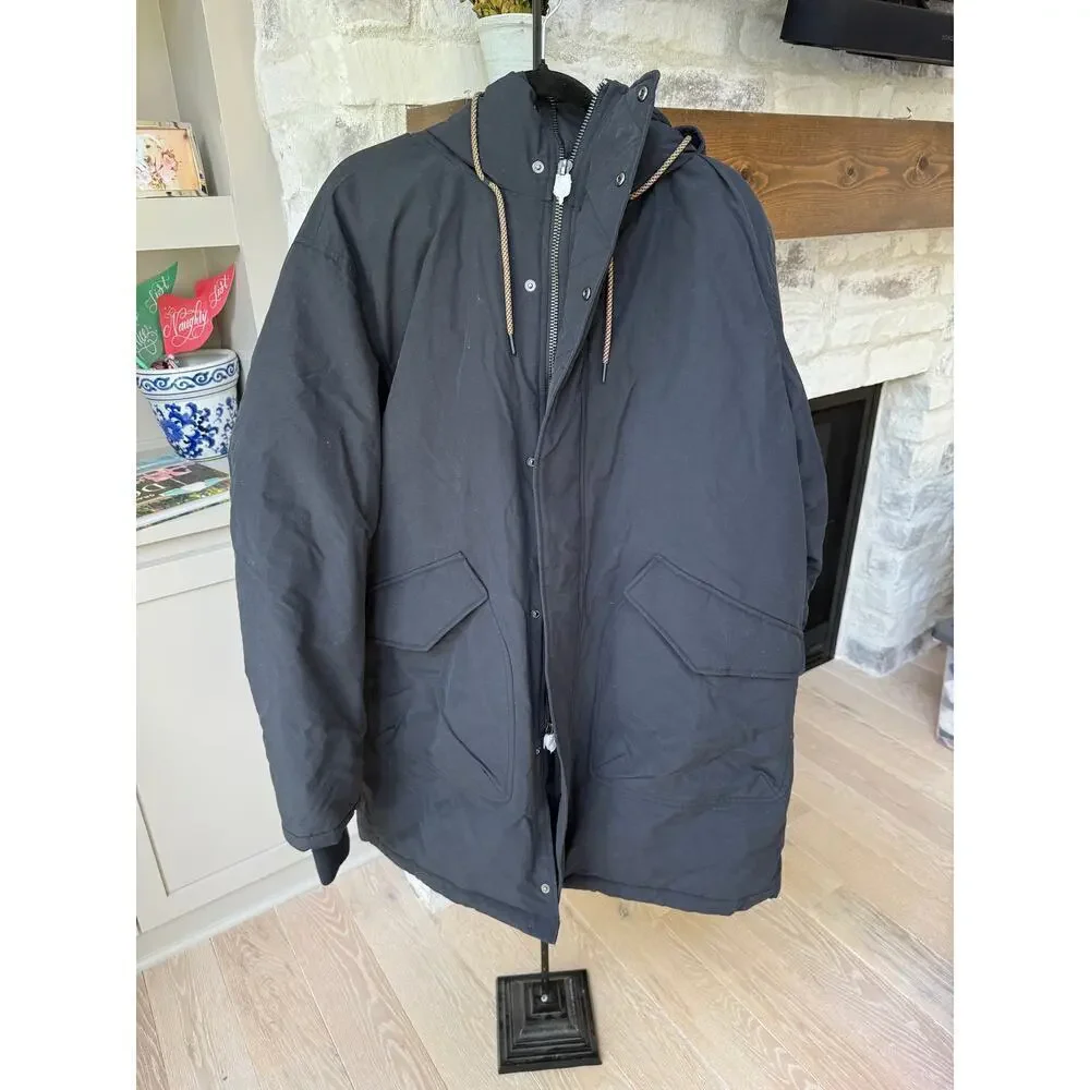 Hartford Men's Black Cornell Coat Size XL